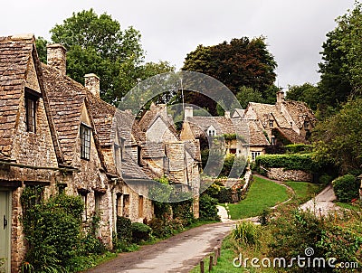 Gloucestershire cotswolds - english village Editorial Stock Photo