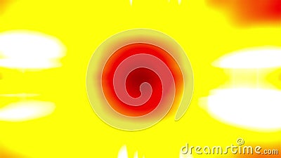 Glow of a blurry colored radiance from a square shape, 3d rendering, computer generated background Stock Photo