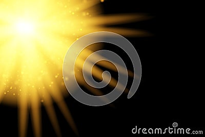 Glow isolated white transparent light effect set, lens flare, explosion, glitter, line, sun flash, spark and stars Vector Illustration