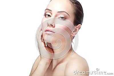 Glowing skin Stock Photo