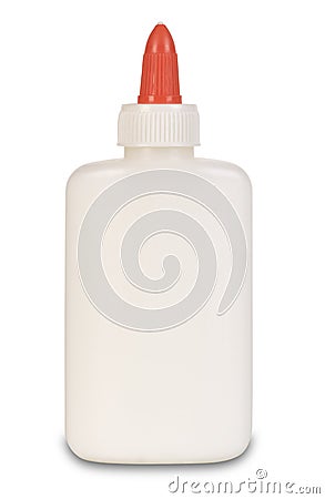 Glue with Path Stock Photo