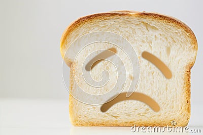 Gluten allergy, Gluten intolerant and Gluten free diet concept Stock Photo