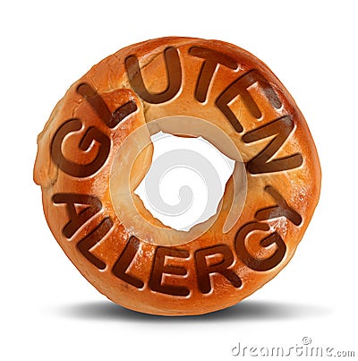 Gluten Allergy Symbol Stock Photo