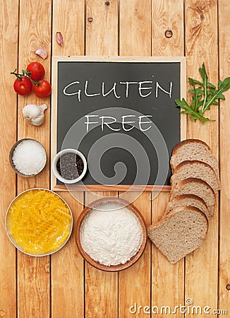 Gluten free Stock Photo