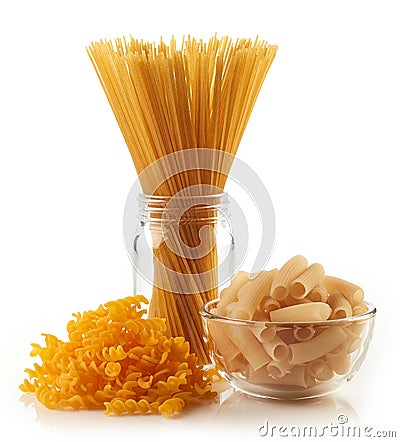 Gluten free pasta Stock Photo