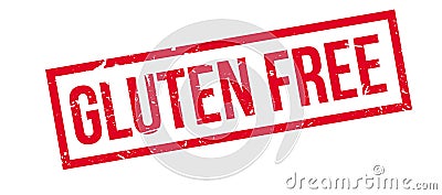 Gluten Free rubber stamp Stock Photo