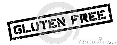 Gluten Free rubber stamp Stock Photo