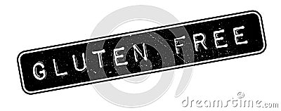 Gluten Free rubber stamp Stock Photo