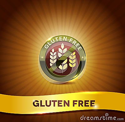 Gluten free Vector Illustration