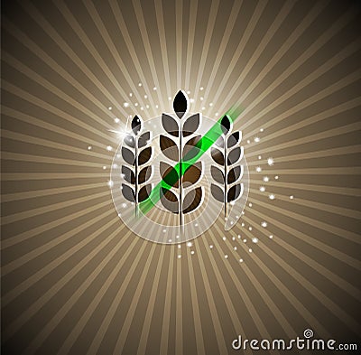 Gluten free wallpaper Vector Illustration