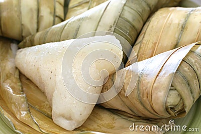 Glutinous rice Stock Photo