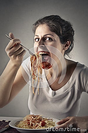 Gluttony Stock Photo