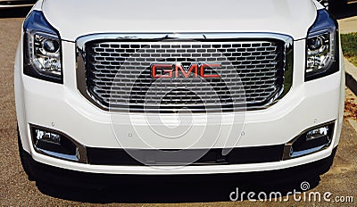 GMC SUV front end Editorial Stock Photo