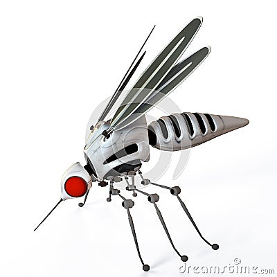 GMO robot mosquito Stock Photo