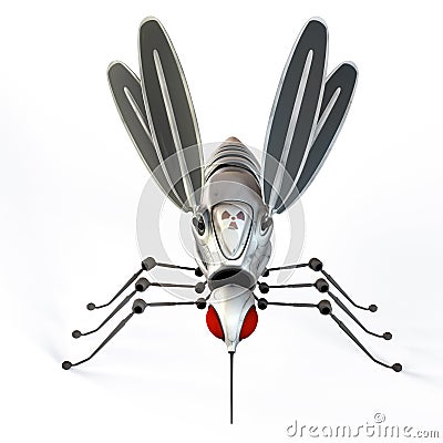 GMO robot mosquito Stock Photo