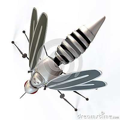 GMO robot mosquito Stock Photo