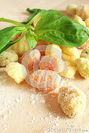 Gnocchi Stock Photo