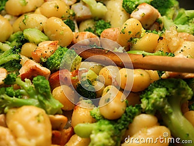 Gnocchi Stock Photo