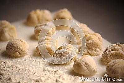 Gnocchi Stock Photo