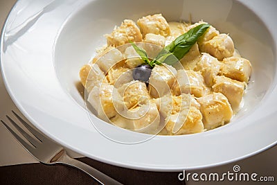 Gnocchi Stock Photo