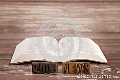 Go into all the world and preach the good news to all creation Stock Photo