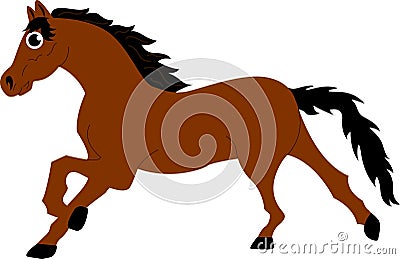 Go horsey! Stock Photo