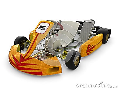 Go-kart Stock Photo