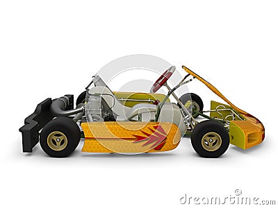 Go kart Stock Photo