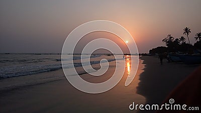 Goa beach Stock Photo