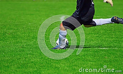 Goal-keeper Stock Photo