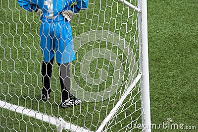 Goalkeeper Stock Photo