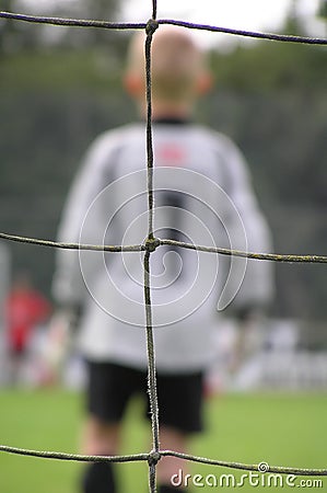 Goalkeeper Stock Photo