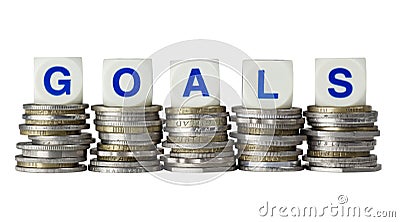 Goals Stock Photo