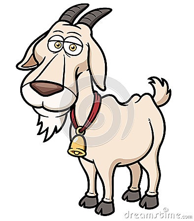 Goat Cartoon Vector Illustration