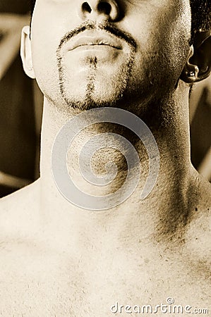 Goatee Stock Photo