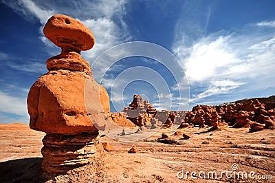 Goblin Valley State Park Stock Photo