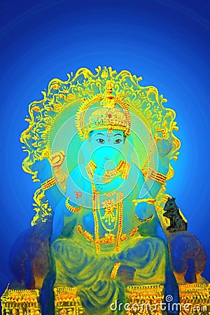 God ganesha idol Stock Photo