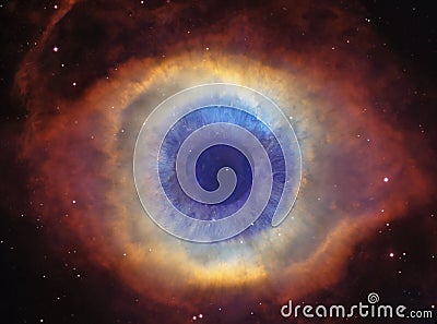 God's Eye (Helix Nebula) Stock Photo