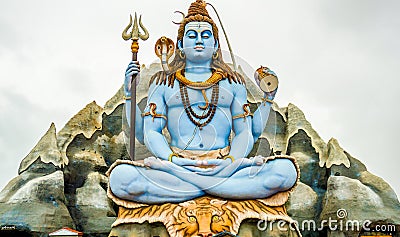 God shiva Stock Photo