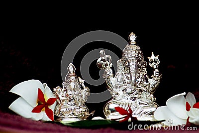 God Vinayaka devotional time Stock Photo