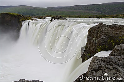 Godafoss waterfall, Iceland Stock Photo