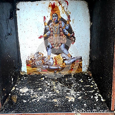 Goddess kali Stock Photo