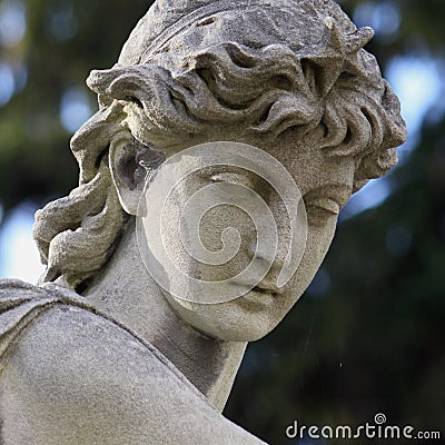 The goddess of love Aphrodite (Venus) Stock Photo