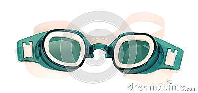 Goggles for swimming Stock Photo