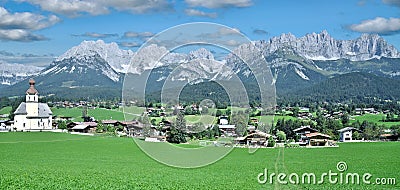 Going am Wilden Kaiser,Tirol,Austria Stock Photo