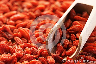 Goji berries Stock Photo