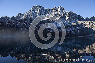 Gokyo lake Stock Photo