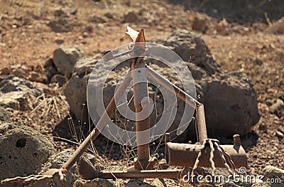 Golan Heights Stock Photo