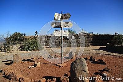 Golan Heights Editorial Stock Photo