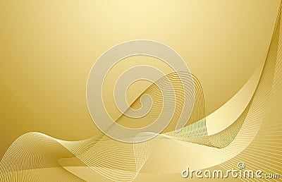 Gold background Vector Illustration